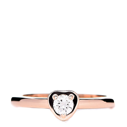 Cartier 18K Pink Gold Diamond D'Amour Heart Ring 49 4.75 1 of 7