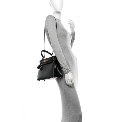 Hermes Box Kelly Sellier 28 Black 2 of 18