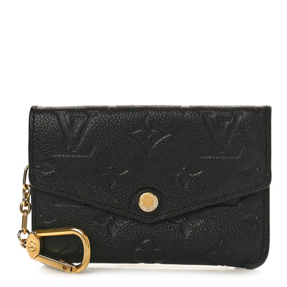 Louis Vuitton Empreinte Key Pouch Black 1 of 7