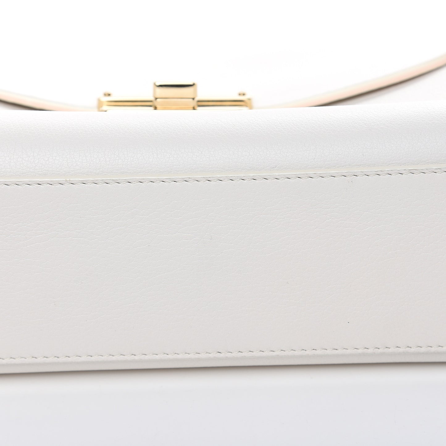 Calfskin Small Diorling White