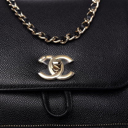 Chanel Caviar Quilted Business Affinity Backpack Black 9 of 10