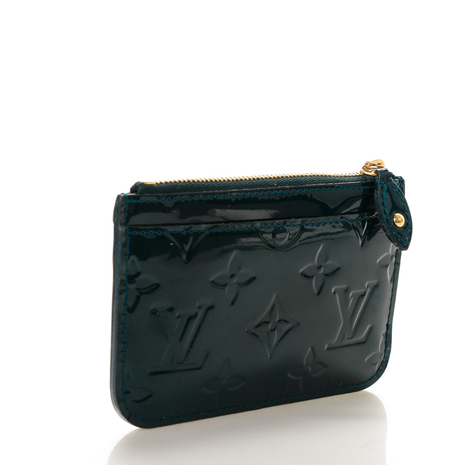 Louis Vuitton Vernis Key Pouch Blue Nuit 3 of 6