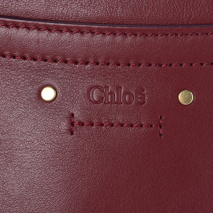 Chloe Calfskin Suede Small Roy Bag Plum Purple 9 of 9