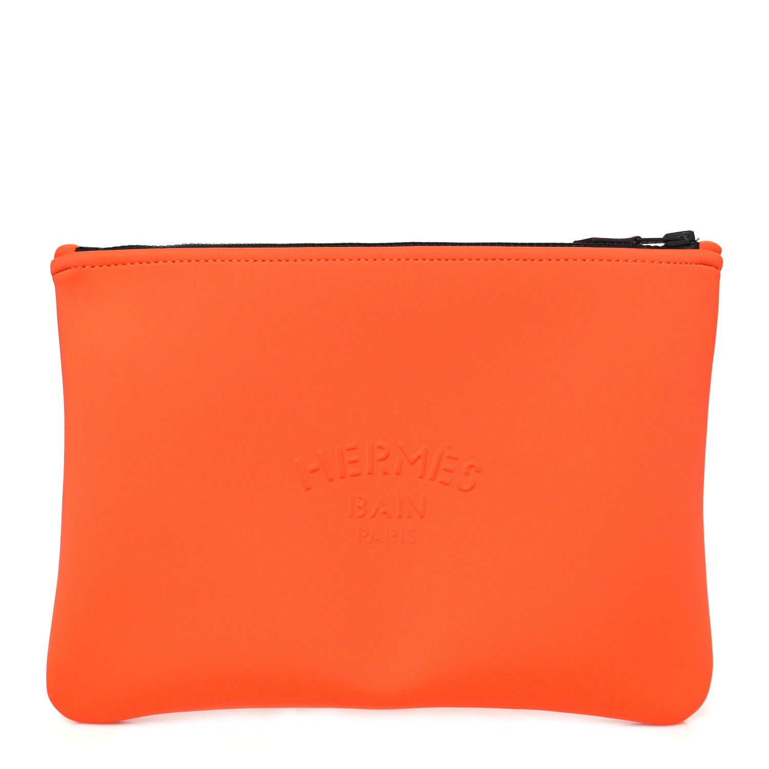 Hermes Neoprene Medium Neobain Maillon Marin Case Vermillion 1 of 7