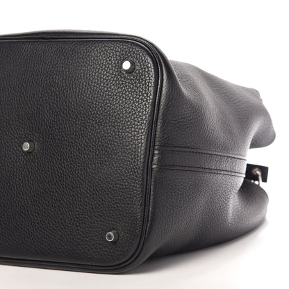 Hermes Taurillon Clemence Picotin Lock 26 GM Black 7 of 10