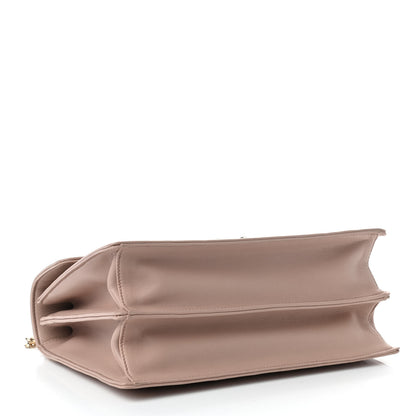 Miu Miu Nappa Confidential Matelasse Top Handle Beige 3 of 4