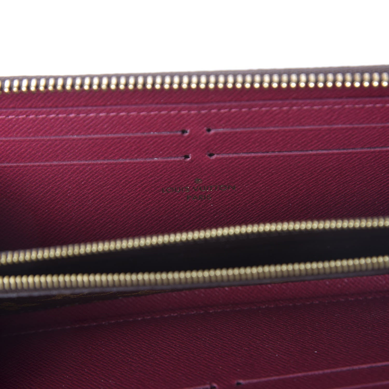 Louis Vuitton Monogram Clemence Wallet Fuchsia 8 of 9