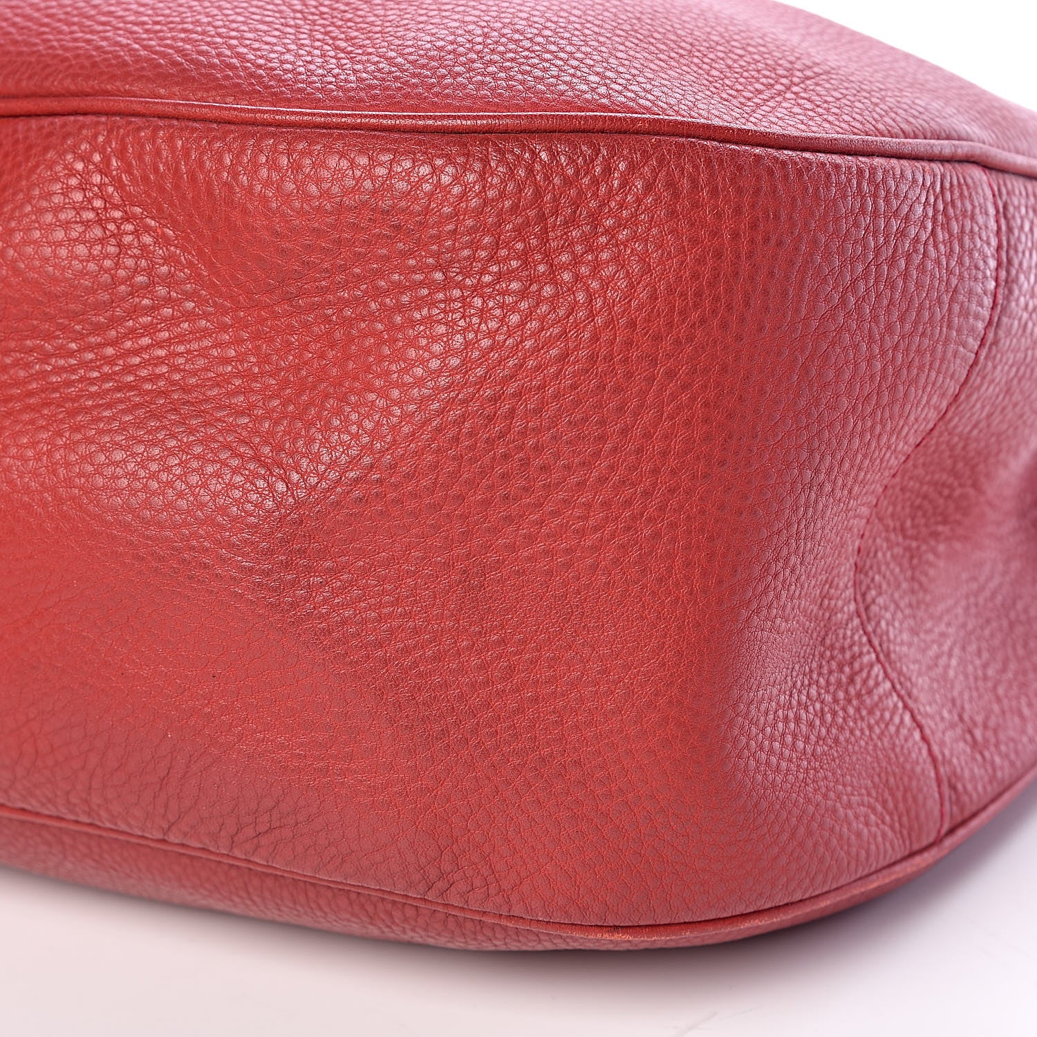 Prada Vitello Daino Hobo Rosso 14 of 14