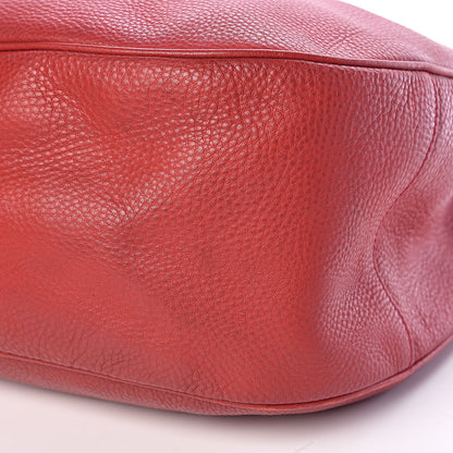 Prada Vitello Daino Hobo Rosso 14 of 14