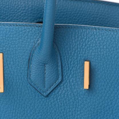 Hermes Togo Birkin 30 Bleu De Galice 31 of 43