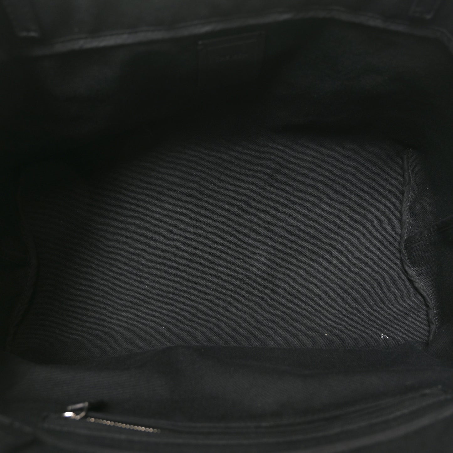Cotton Twill Idaho Shoulder Bag Black