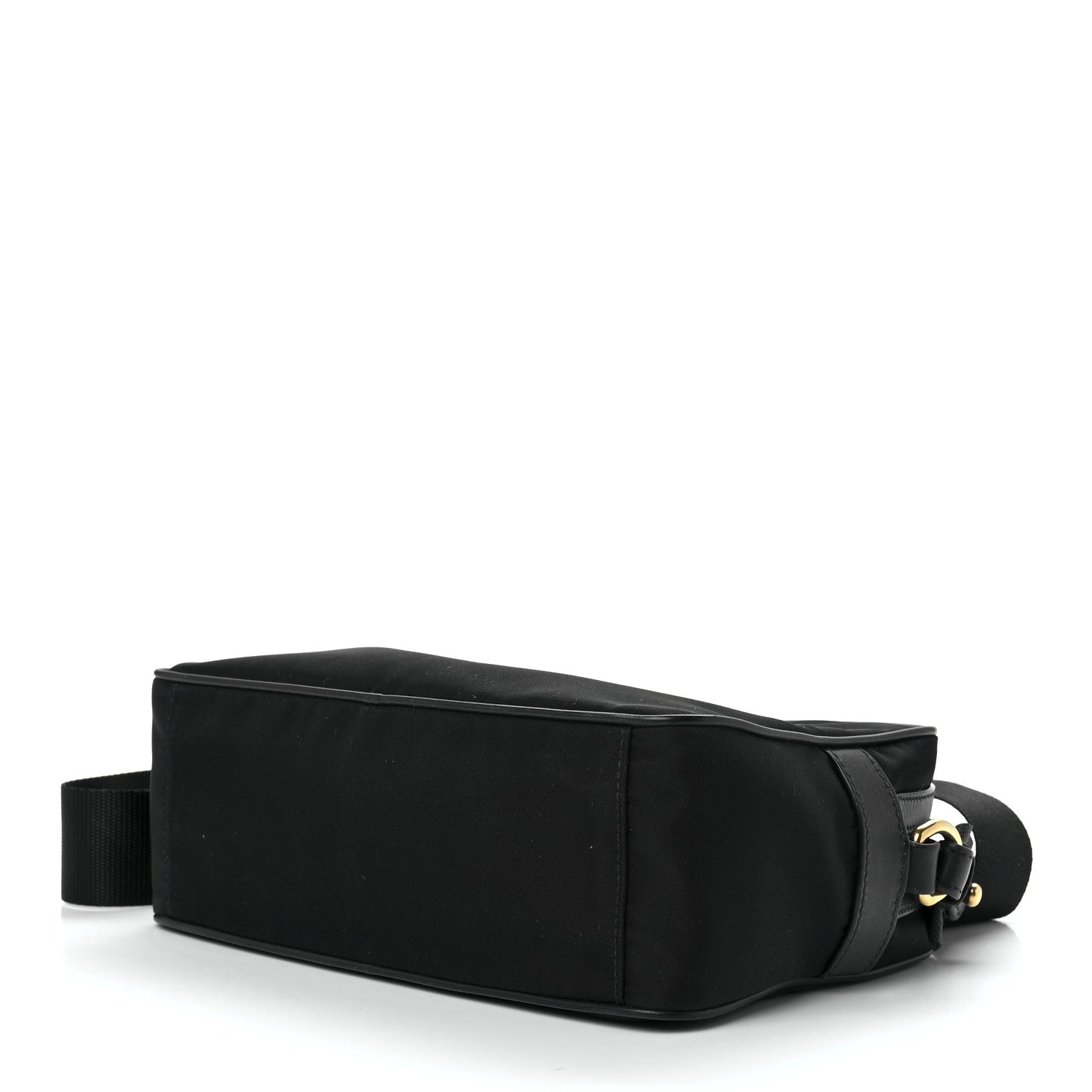 Prada Tessuto Nylon Soft Calf Camera Bag Black 9 of 11