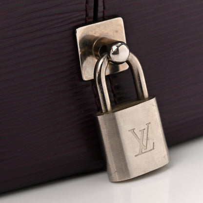 Louis Vuitton Epi Bowling Montaigne PM Cassis 12 of 13