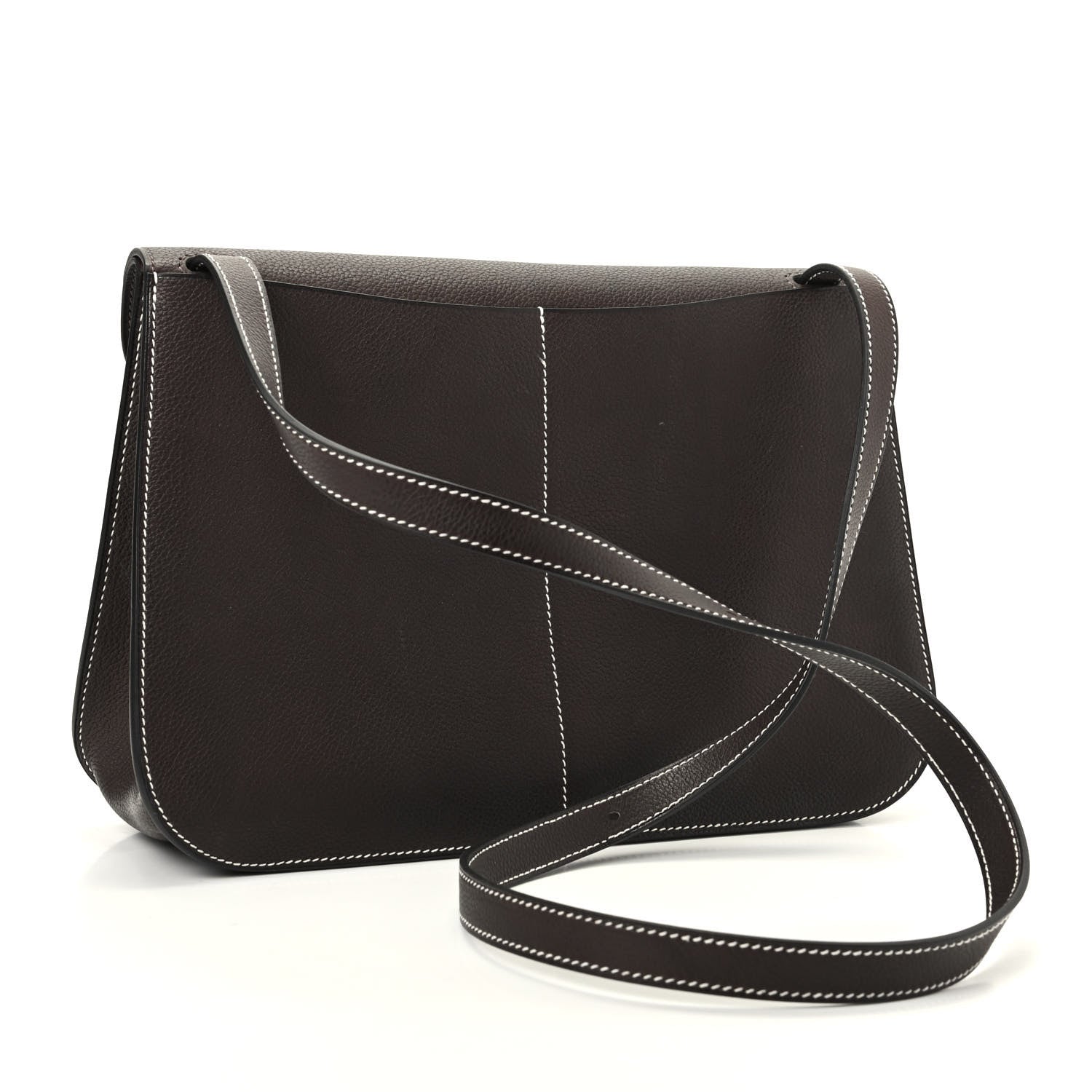 Hermes Barenia Faubourg Halzan 31 Ebene Cacao 3 of 10