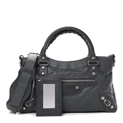 Balenciaga Agneau Giant 12 Silver Hardware First Anthracite 1 of 9
