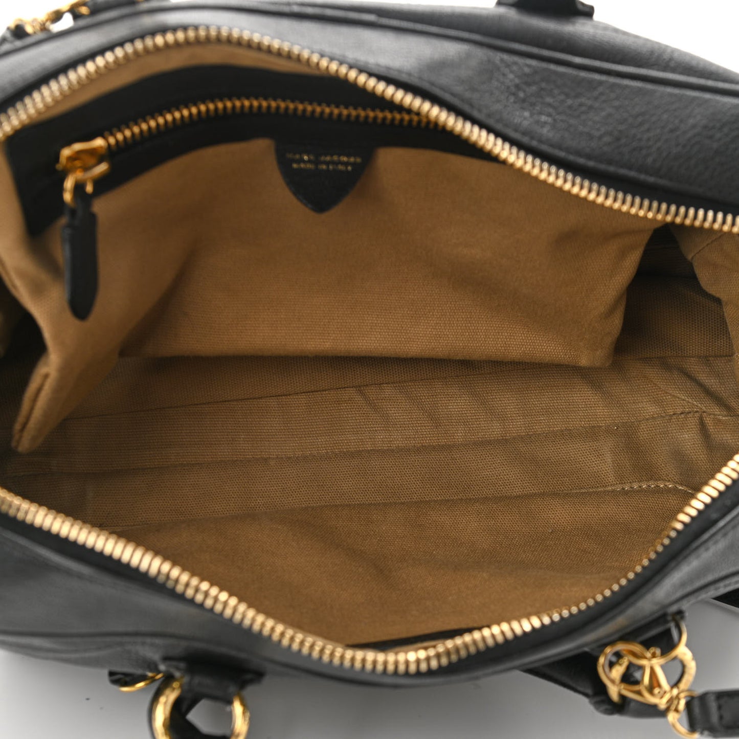 Calfskin Venetia Large Satchel Black