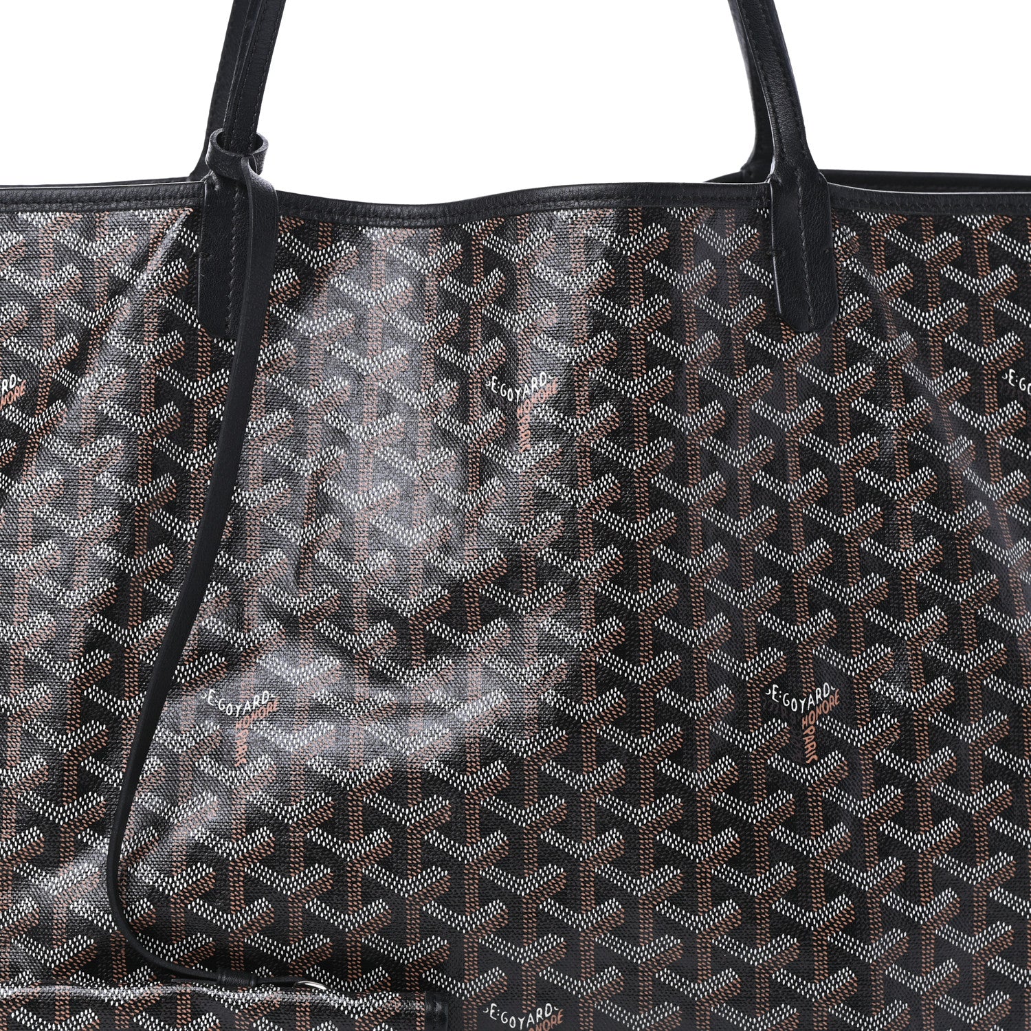 Goyard Goyardine Saint Louis GM Black 6 of 8