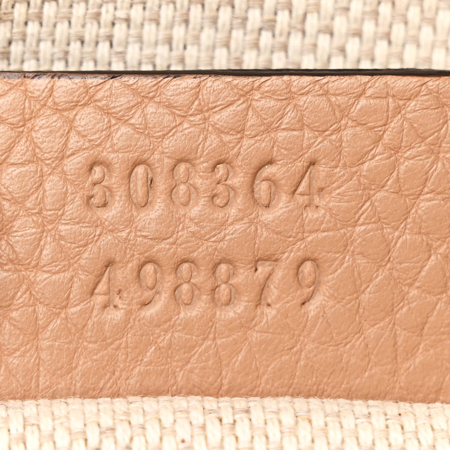 Gucci Pebbled Calfskin Small Soho Disco Bag Camelia 7 of 12