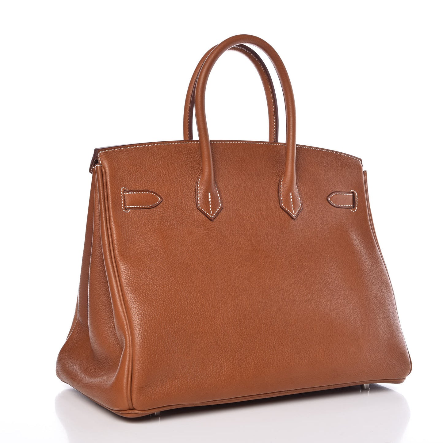 Natural Barenia Faubourg Birkin 35 Fauve