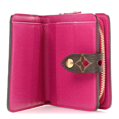 Louis Vuitton Monogram Perforated Compact Zipped Wallet Fuchsia 5 of 12