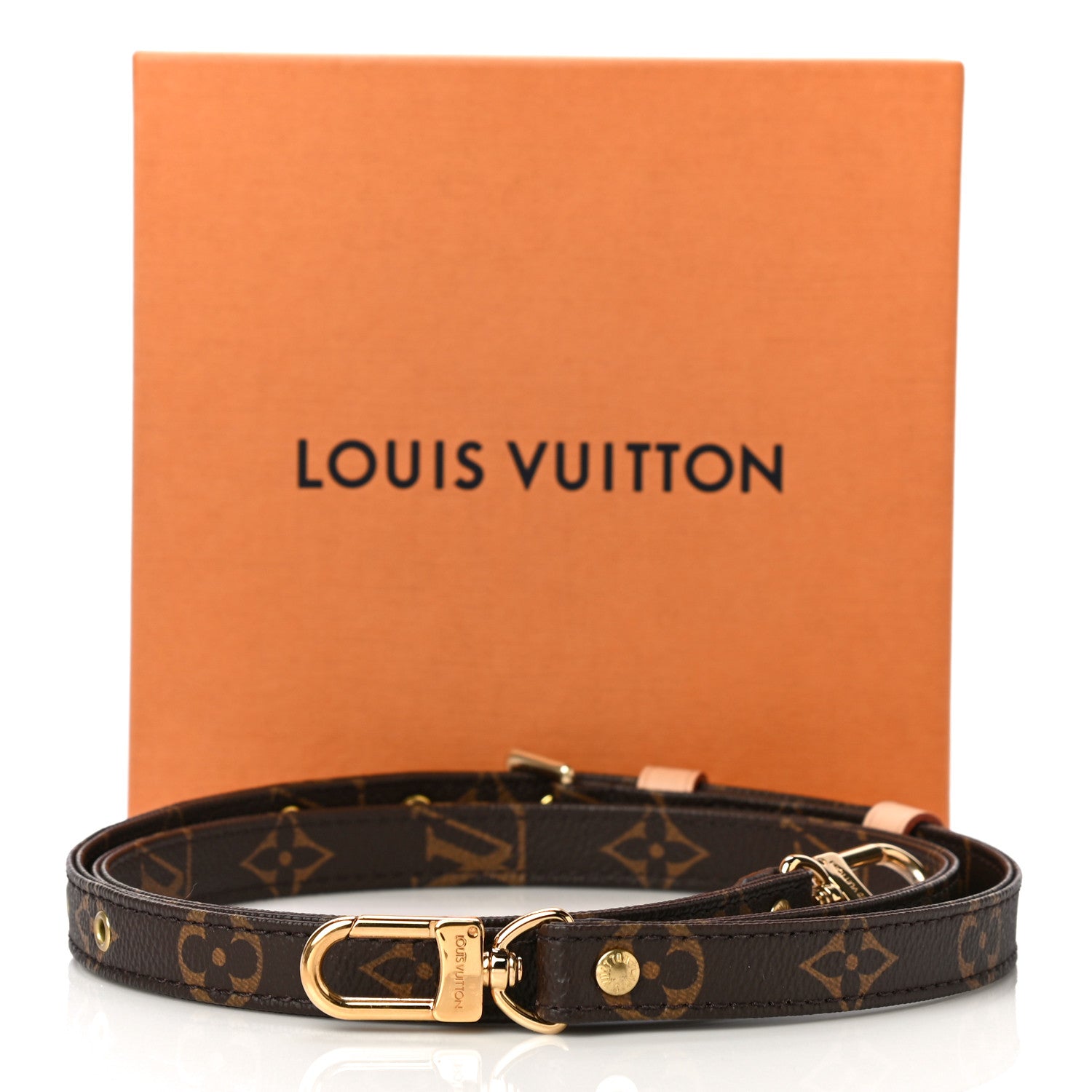 Louis Vuitton Monogram 16mm Adjustable Shoulder Strap 5 of 5