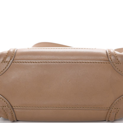 Celine Smooth Calfskin Nano Luggage Camel 9 of 14