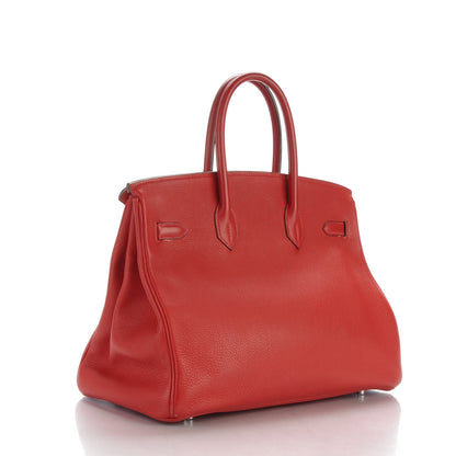 Hermes Togo Birkin 35 Rouge Garance 3 of 25