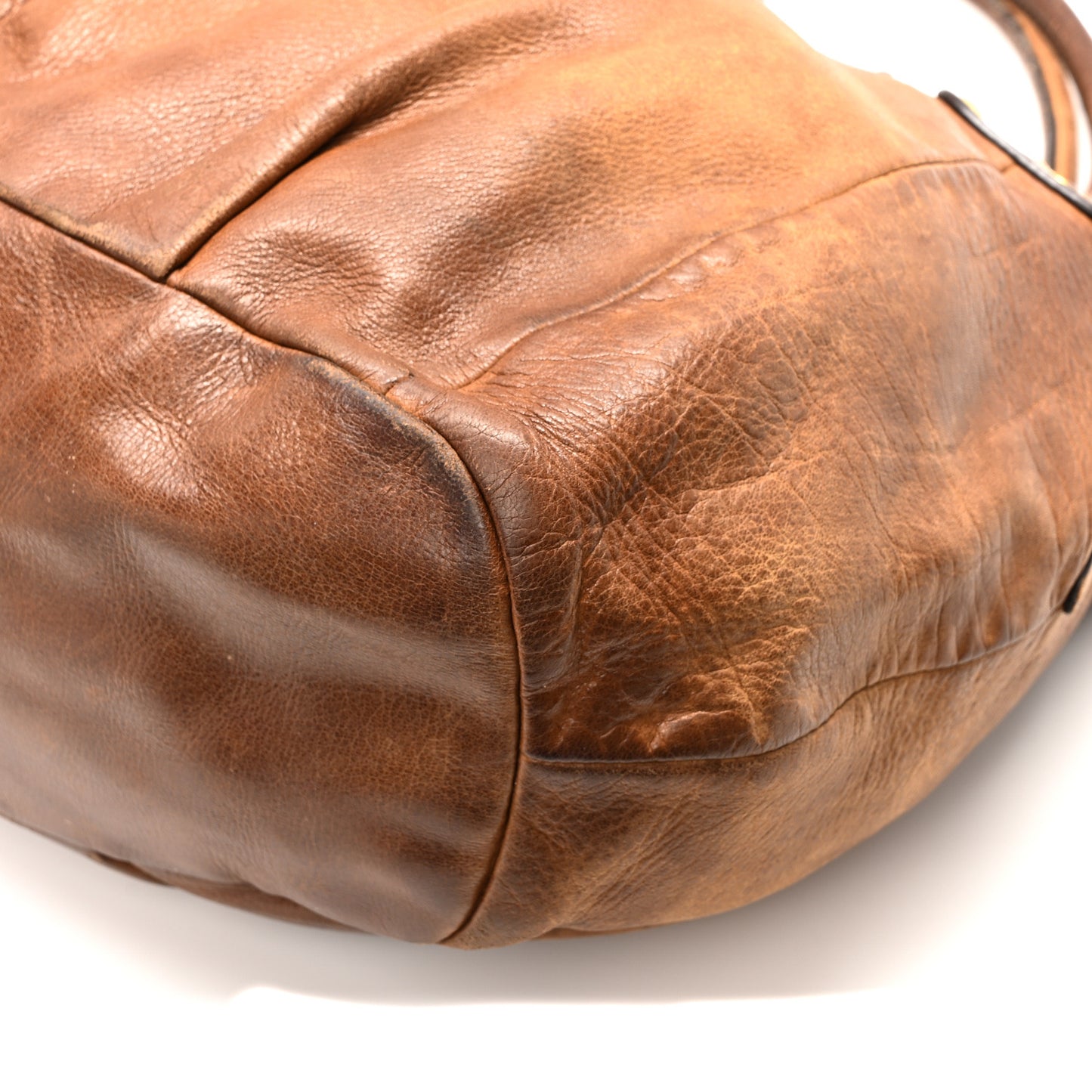 Cervo Shine Tote Nocciolo