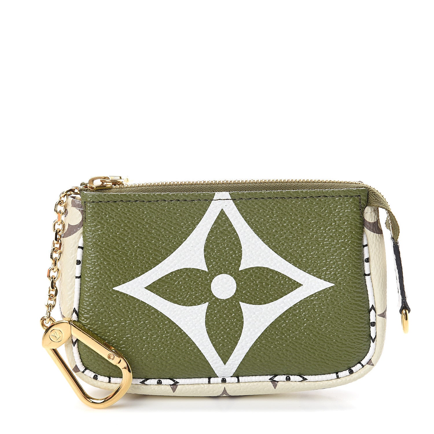 Louis Vuitton Monogram Giant Micro Pochette Accessories Kaki White 1 of 5