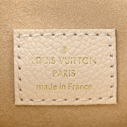 Louis Vuitton Empreinte Monogram Spring in the City Tiny Backpack Kaki Beige Cream 6 of 9