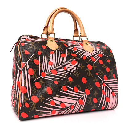 Louis Vuitton Monogram Jungle Dots Speedy 30 Sugar Pink Poppy 3 of 9