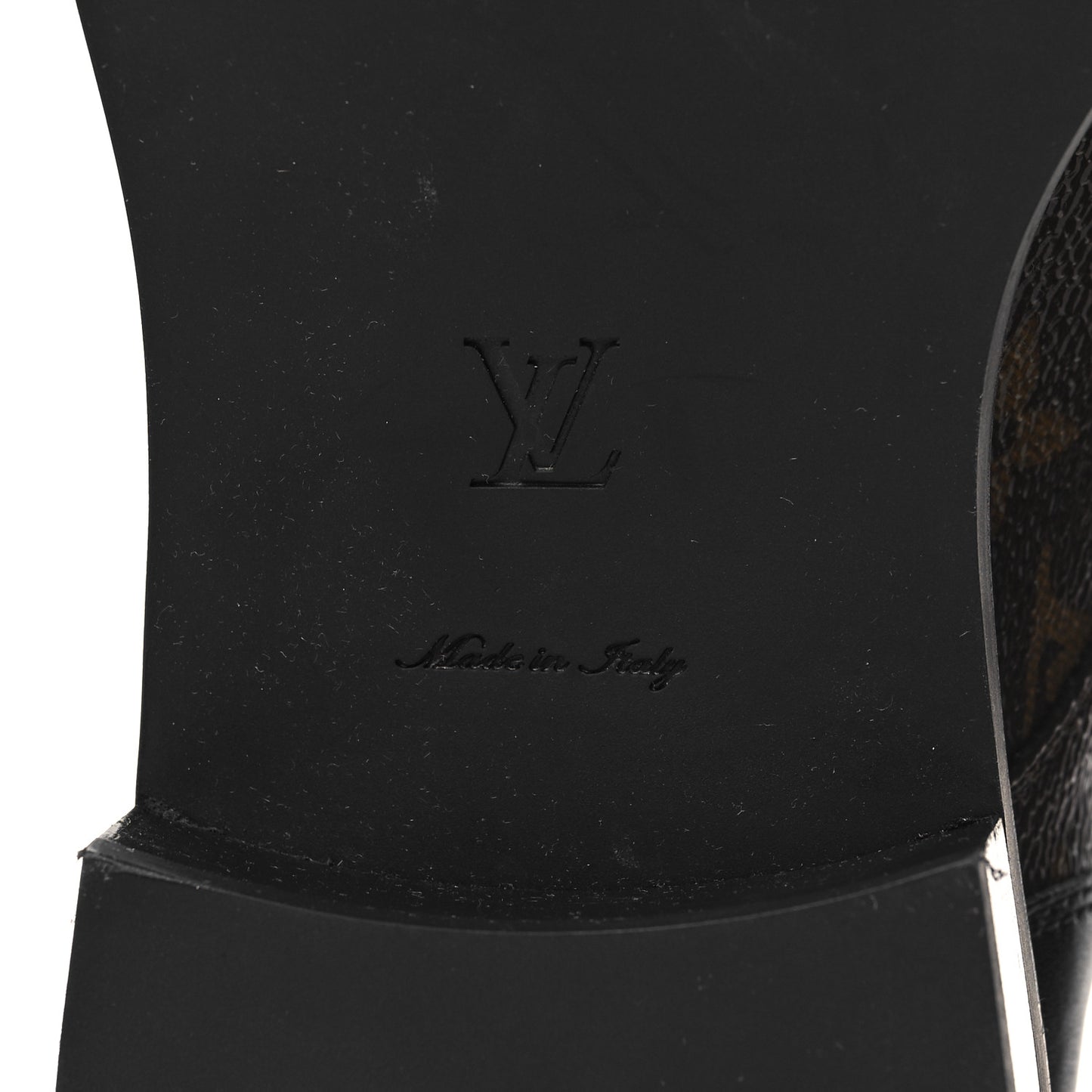 Calfskin Monogram Wonderland Flat Ranger Boots 38 Black