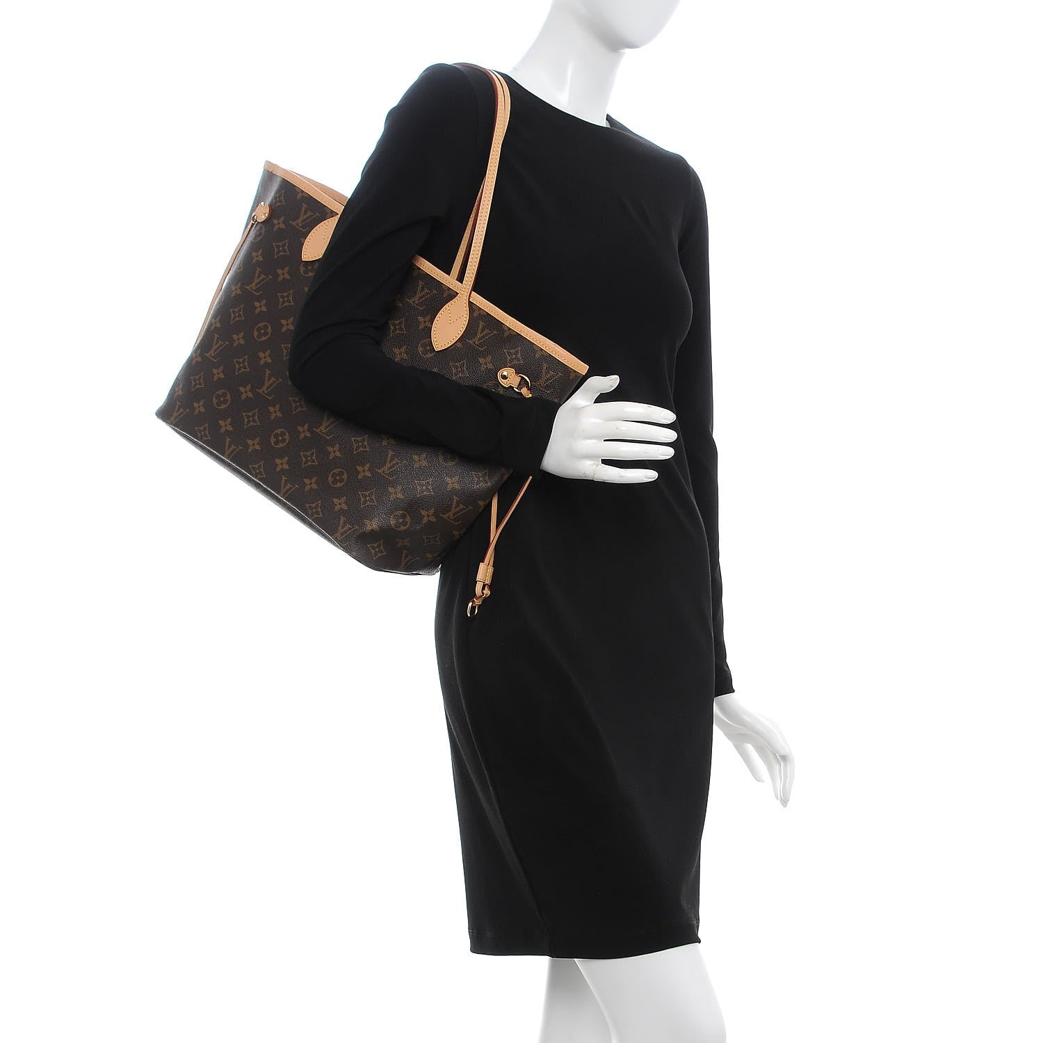 Louis Vuitton Monogram Neo Neverfull MM Pivoine 3 of 9