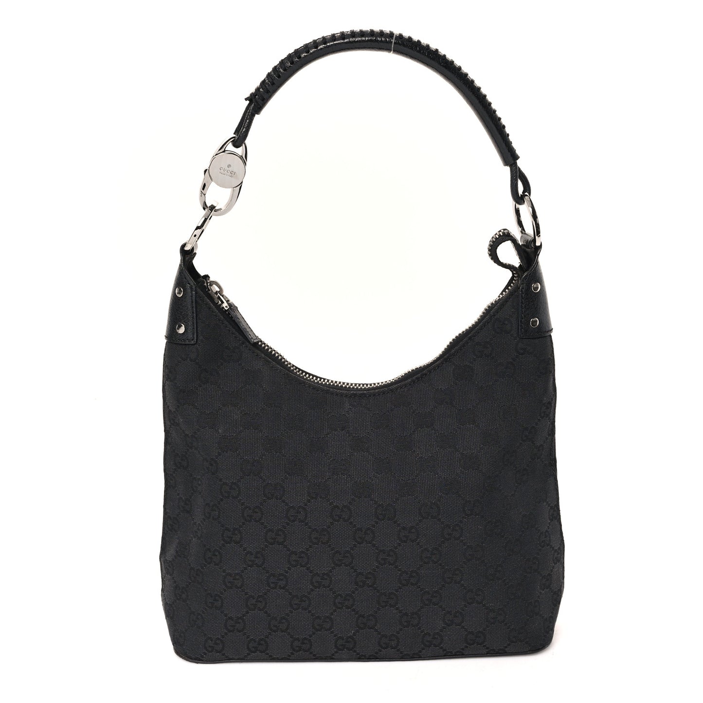 Monogram GG Signature Shoulder Bag Black