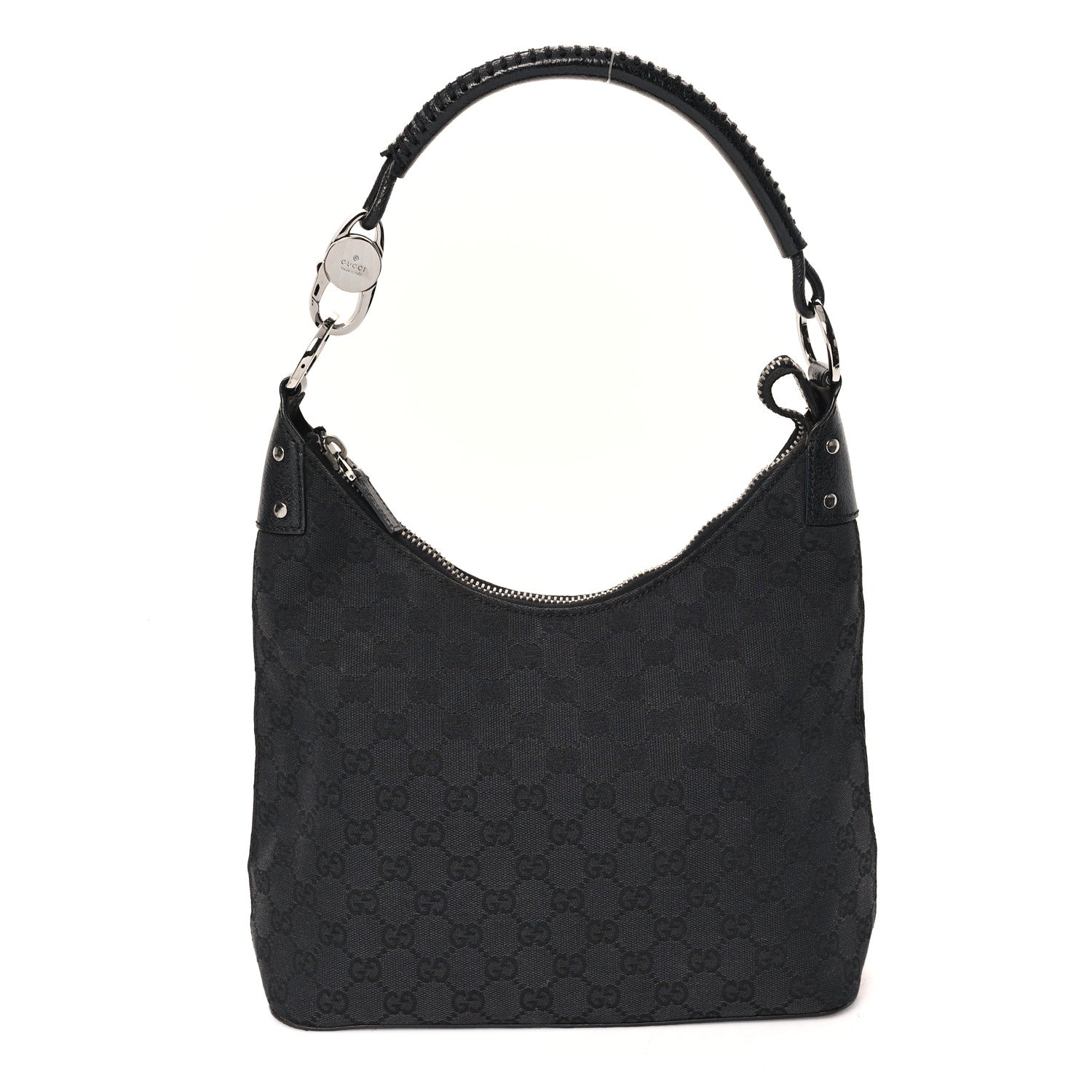 Gucci Monogram GG Signature Shoulder Bag Black 1 of 11