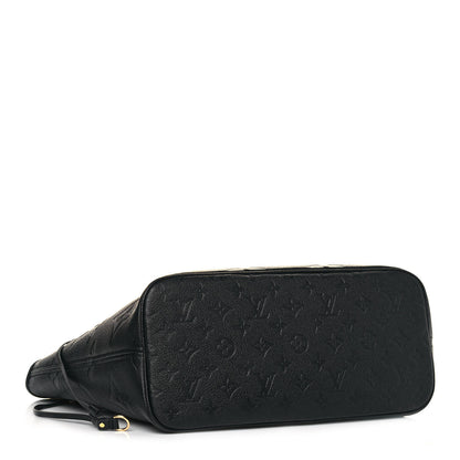 Louis Vuitton Empreinte Monogram Giant Neverfull MM Black 4 of 12