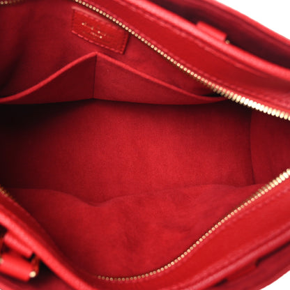 Louis Vuitton Monogram Popincourt PM Red 5 of 8