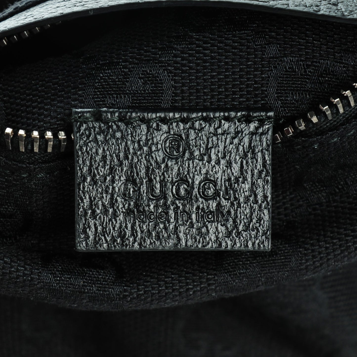Monogram Belt Bag Black