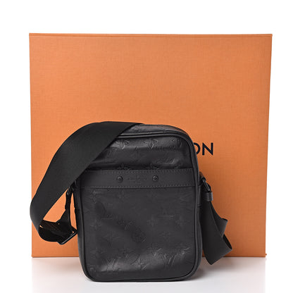 Louis Vuitton Calfskin Monogram Shadow Danube PM Black 11 of 11