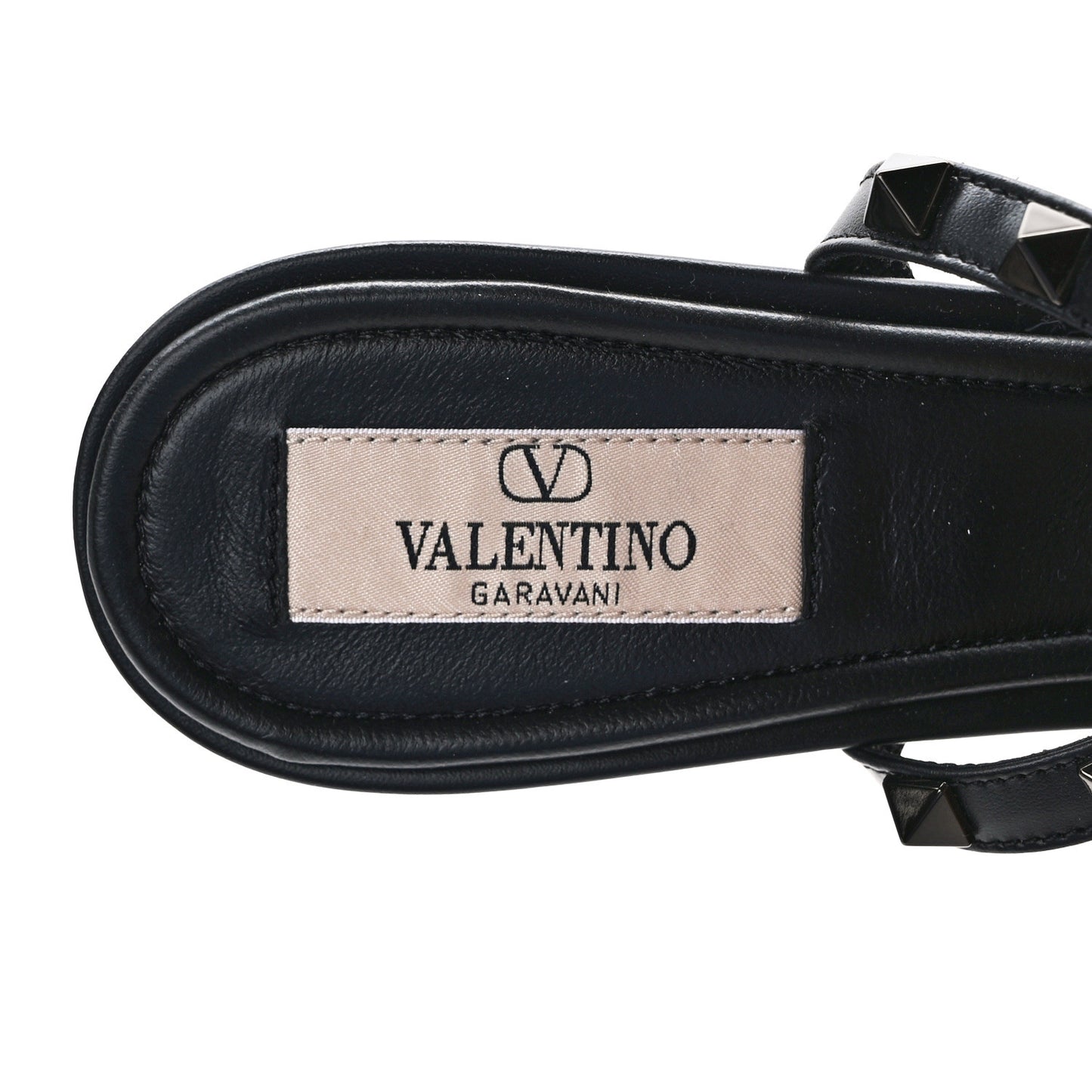 Patent Monochrome Rockstud 70mm Pumps 39 Black