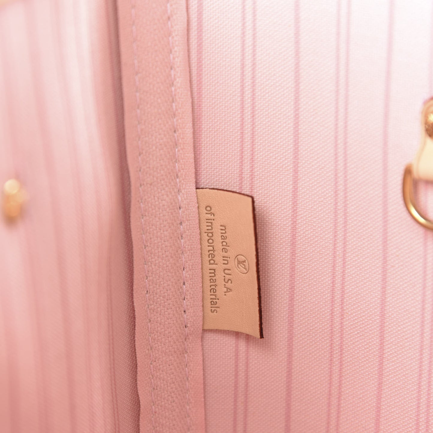 Damier Azur Neo Neverfull MM Rose Ballerine