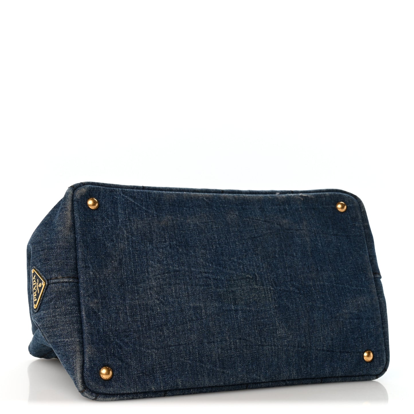 Denim Canapa Logo Tote Bleu