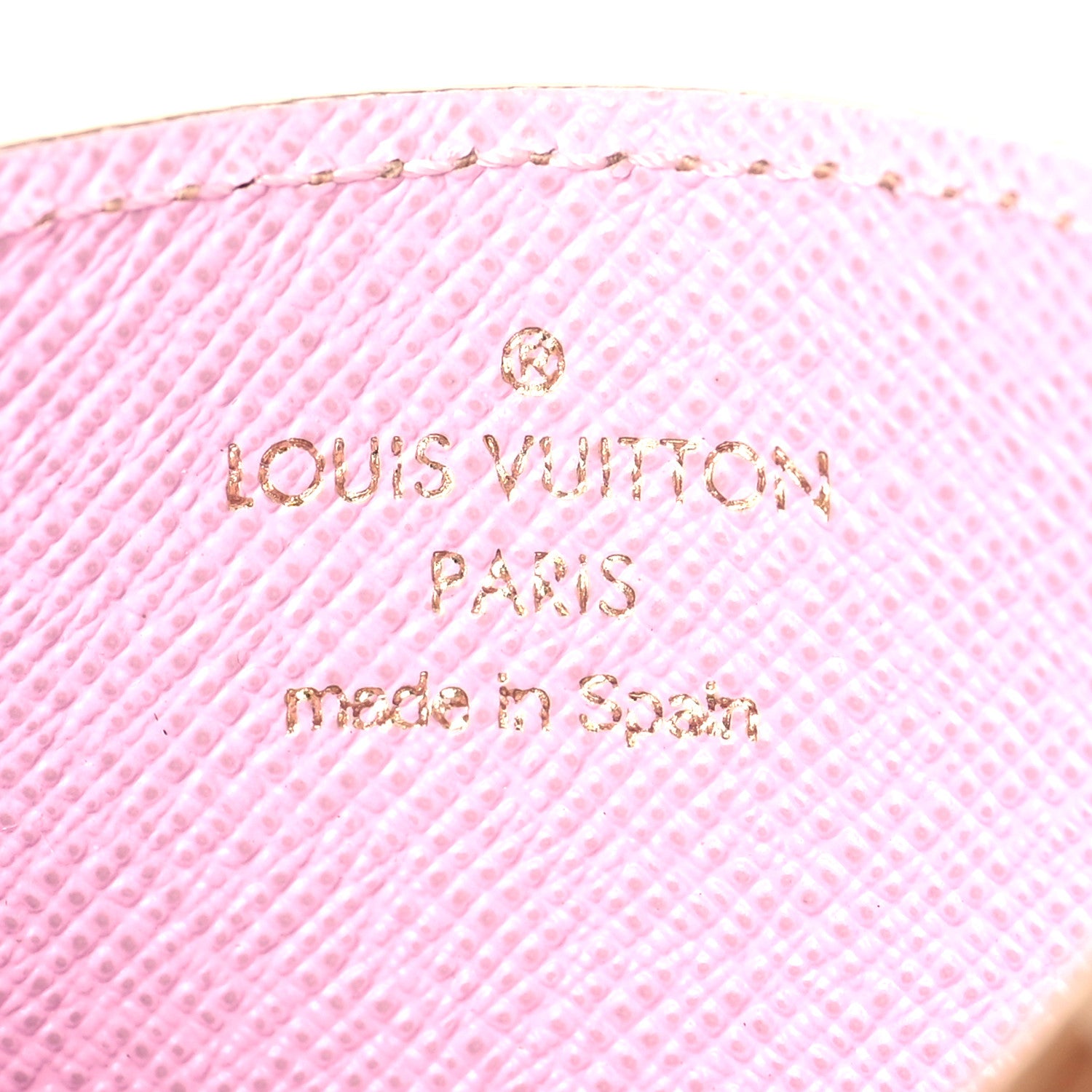 Louis Vuitton Metallic Monogram LV Garden Card Holder Gold 6 of 6