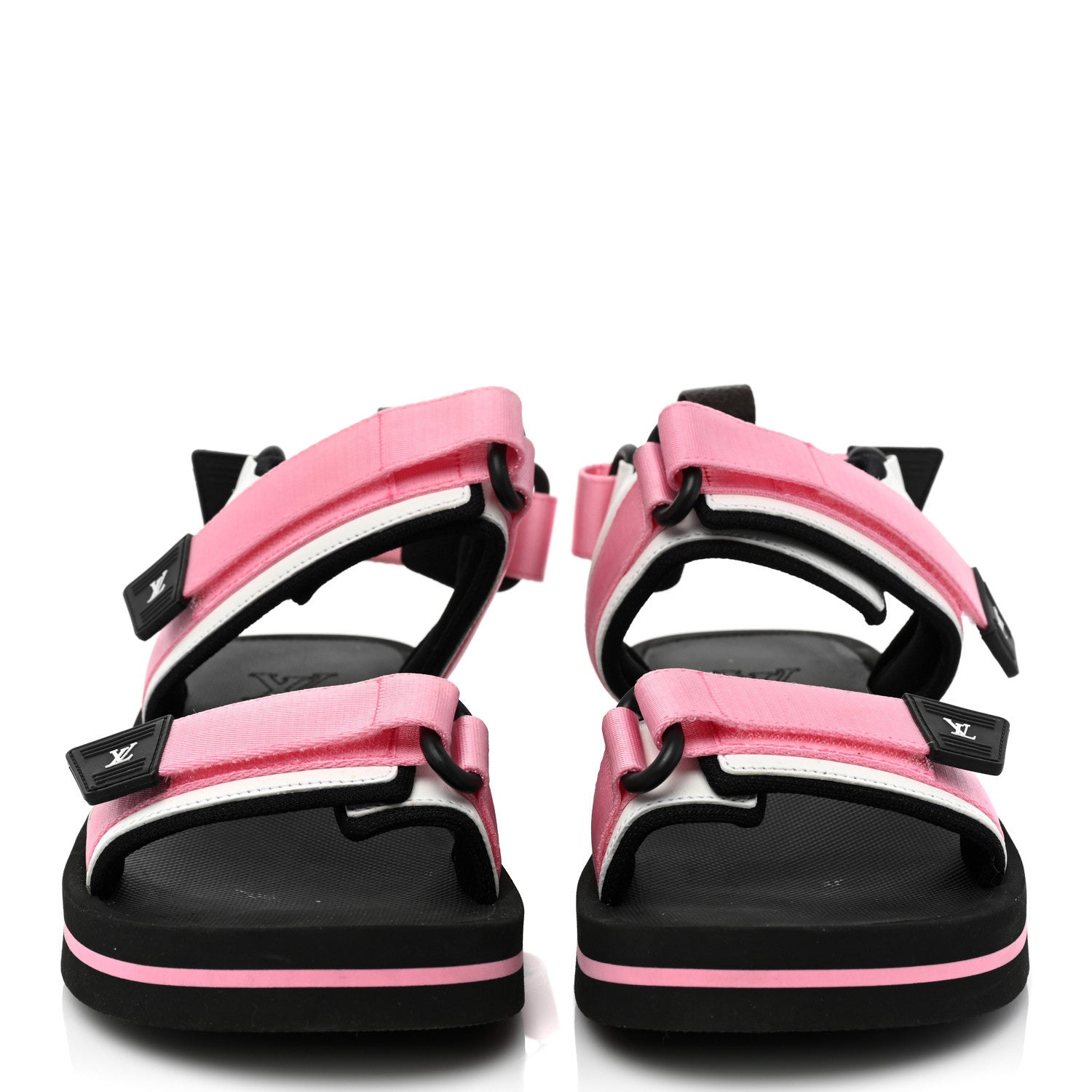 Louis Vuitton Monogram Flat Arcade Sandals 41 Pink 2 of 10