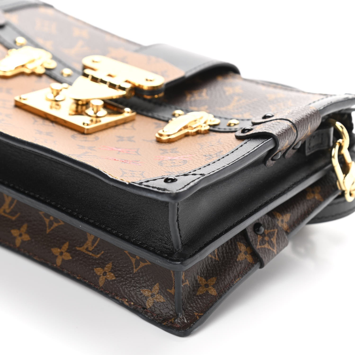 Louis Vuitton Reverse Monogram Trunk Clutch 9 of 10