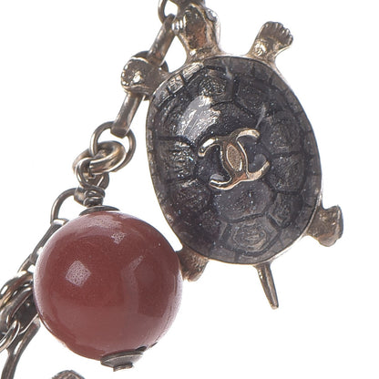 Chanel CC Multi Charm Necklace Gold Multicolor 7 of 7
