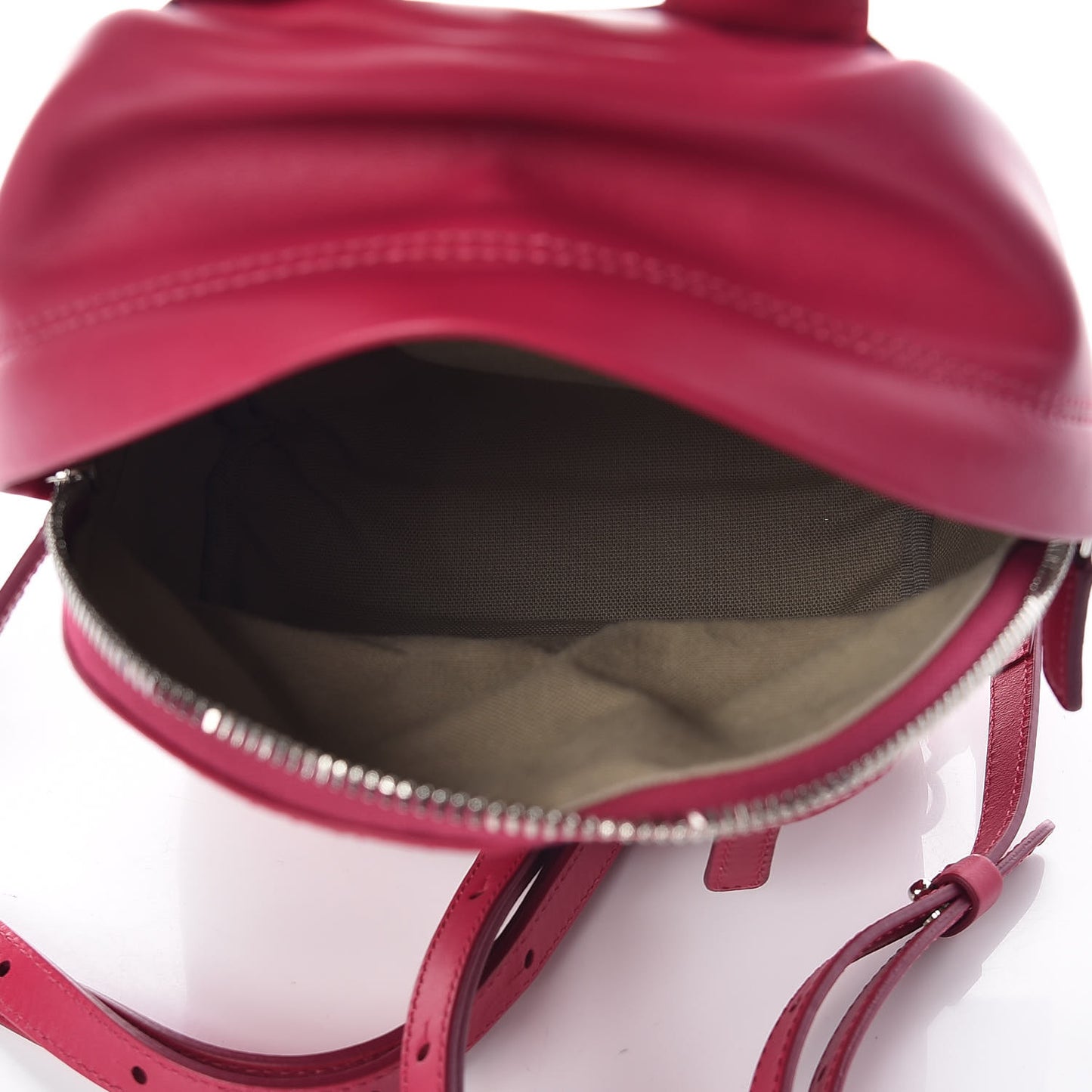 Smooth Calfskin Nano Backpack Fuchsia