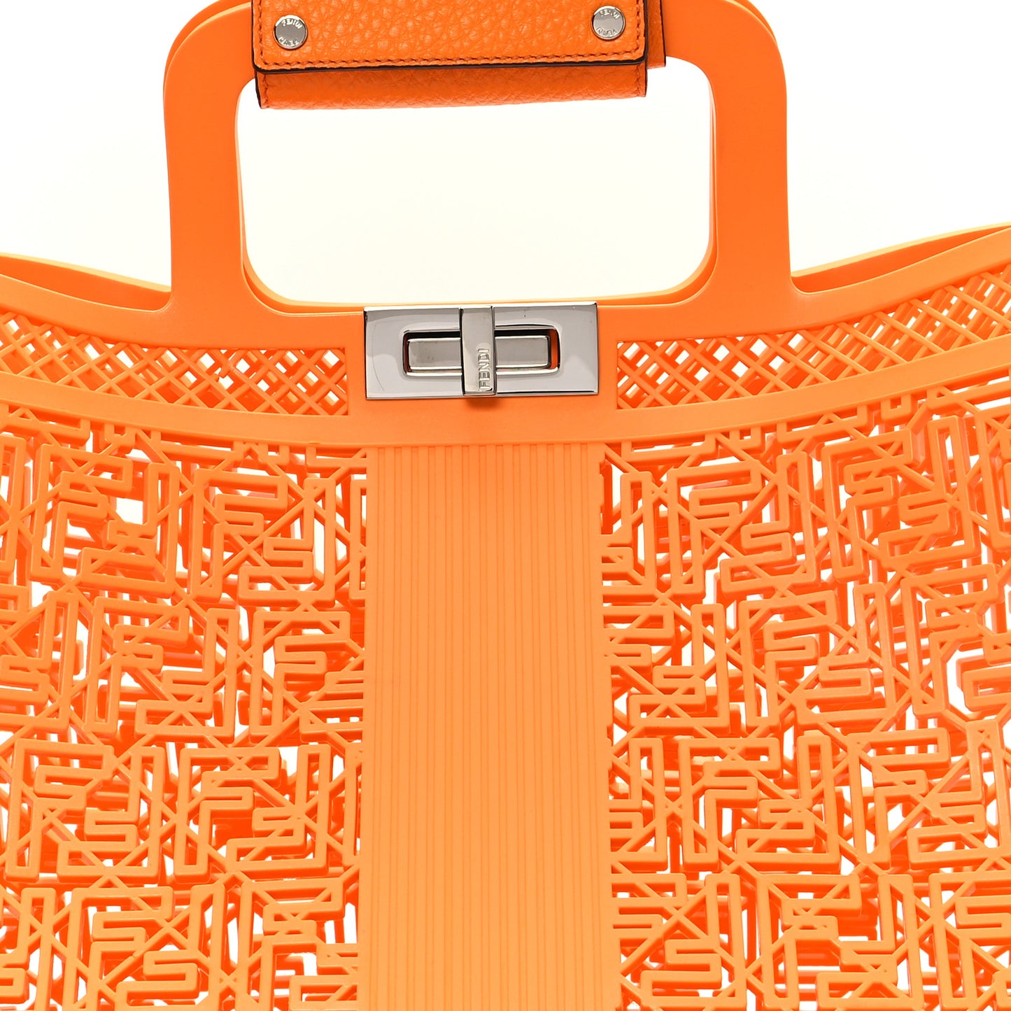 Recycled Plastic Forty8 Basket Orange