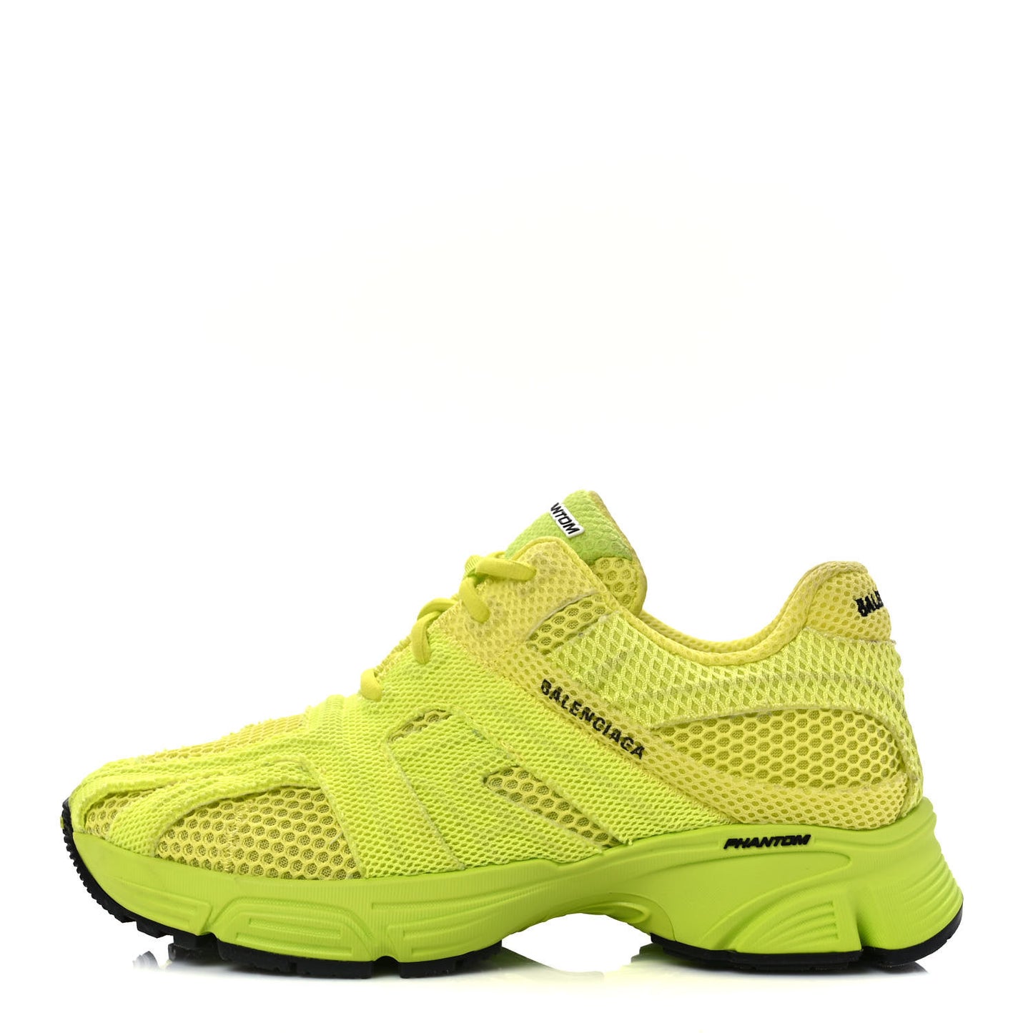 Fabric Mesh Womens Phantom Sneakers 38 Lime Black