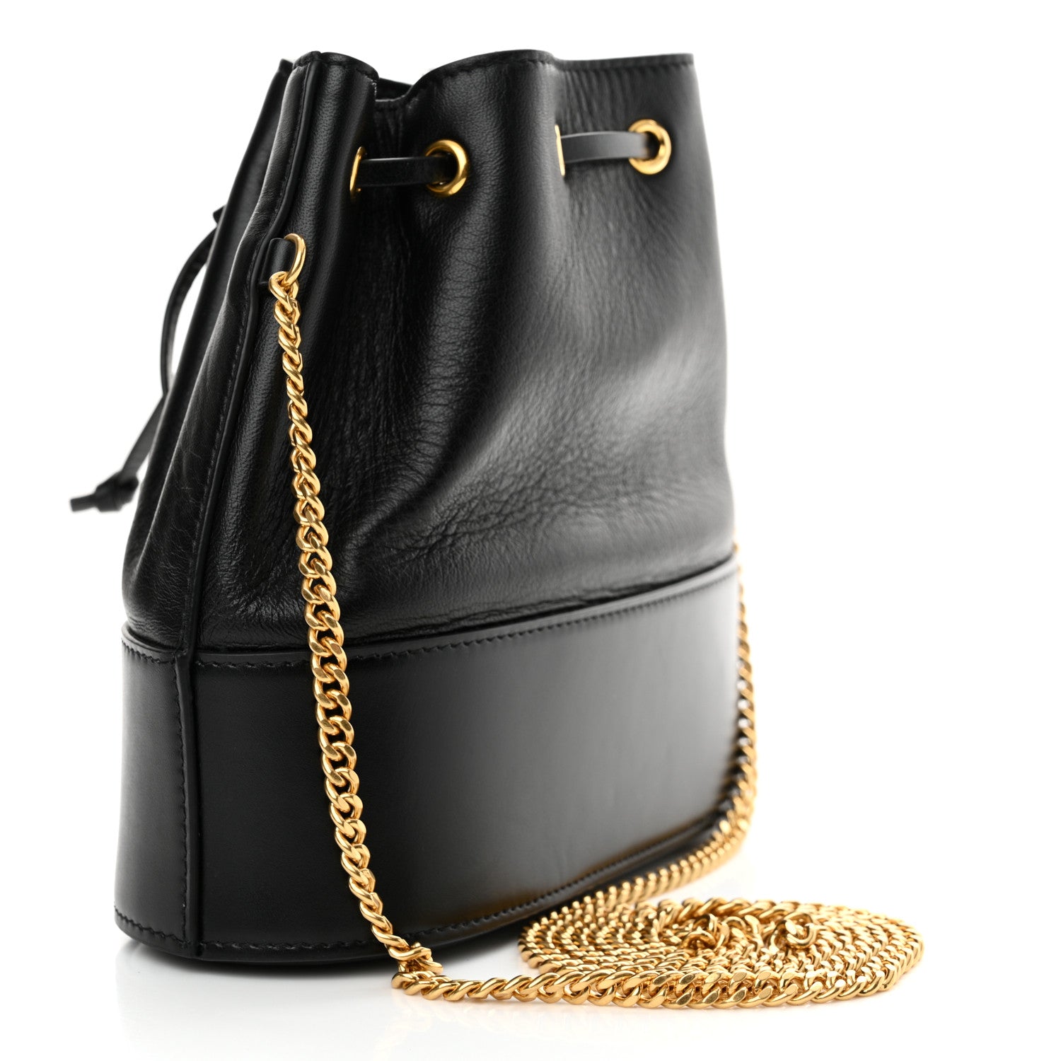 Valentino Garavani Nappa Mini VLogo Signature Bucket Bag Black 3 of 13